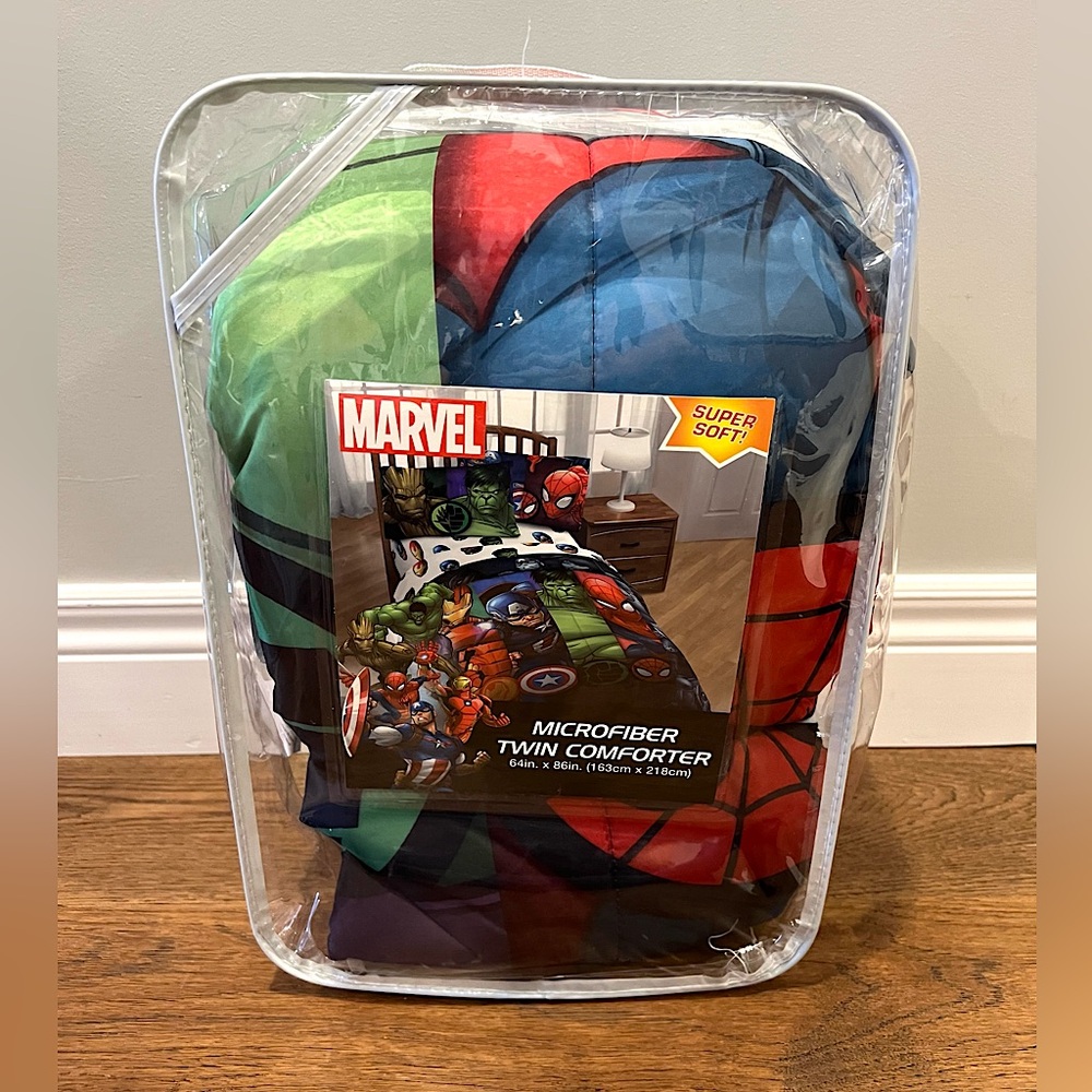 New Marvel Twin Comforter